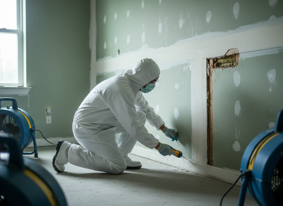 Water Damage Restoration company in New Lothrop, MI